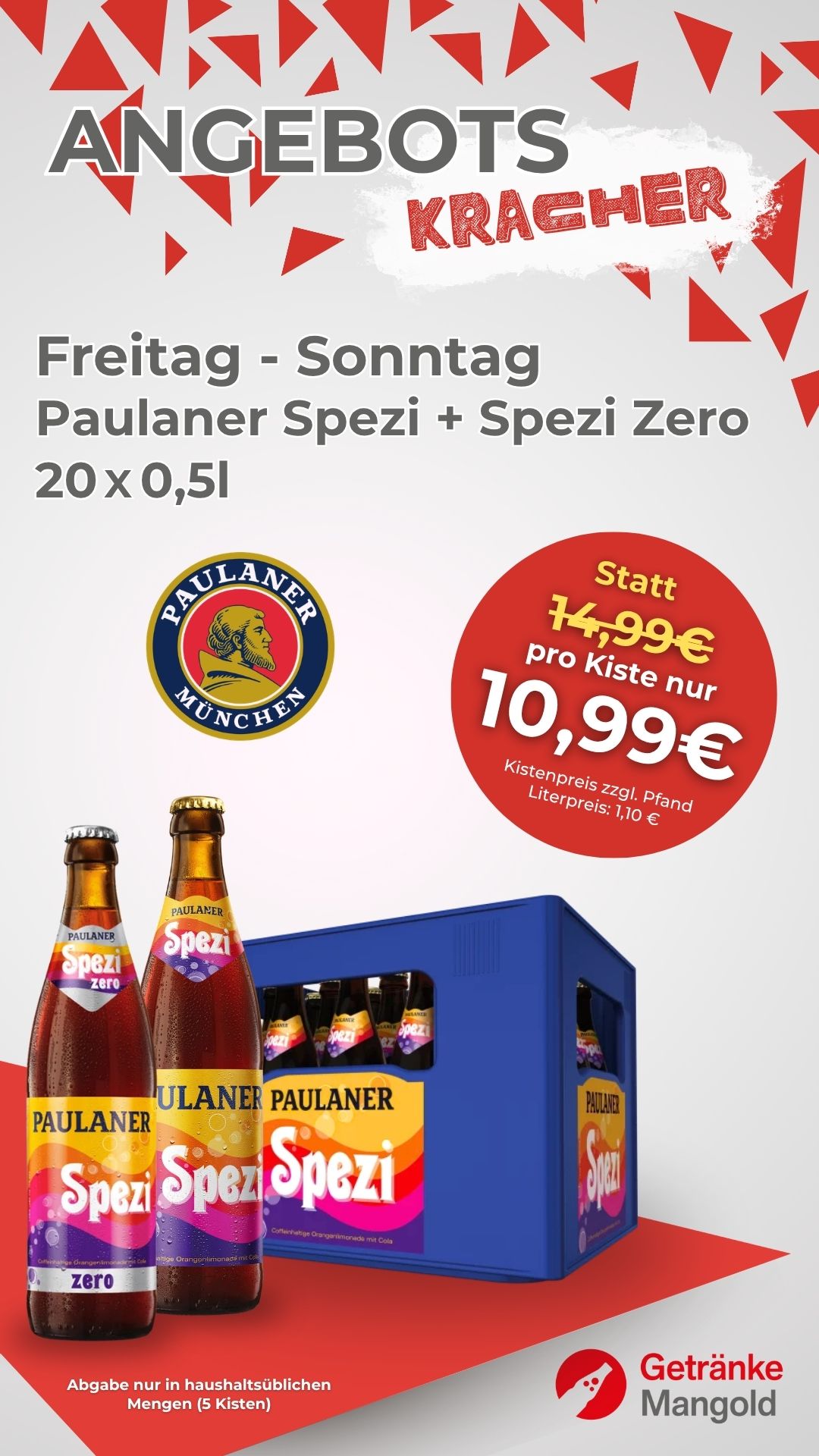 Angebotskracher_Paulaner Spezi_KW33