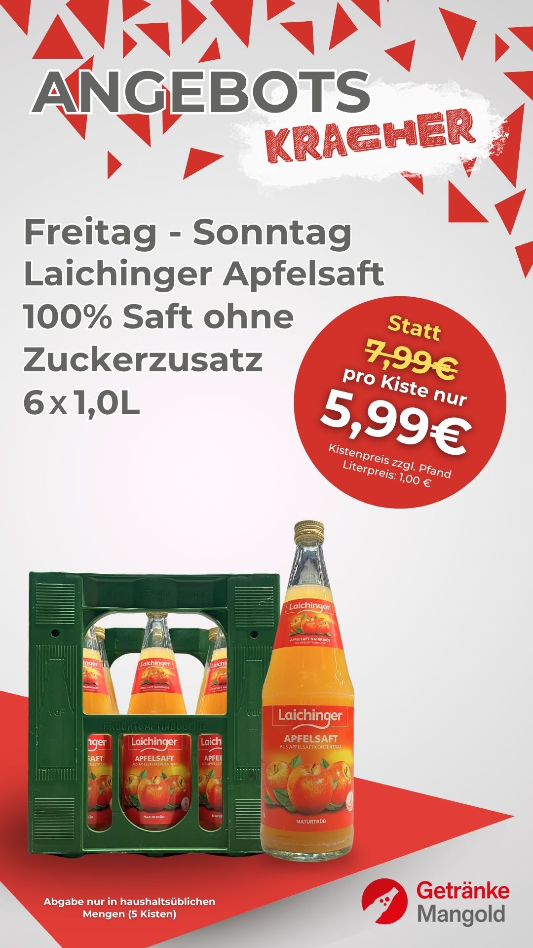 Angebotskracher_Laichinger Apfelsaft_KW35