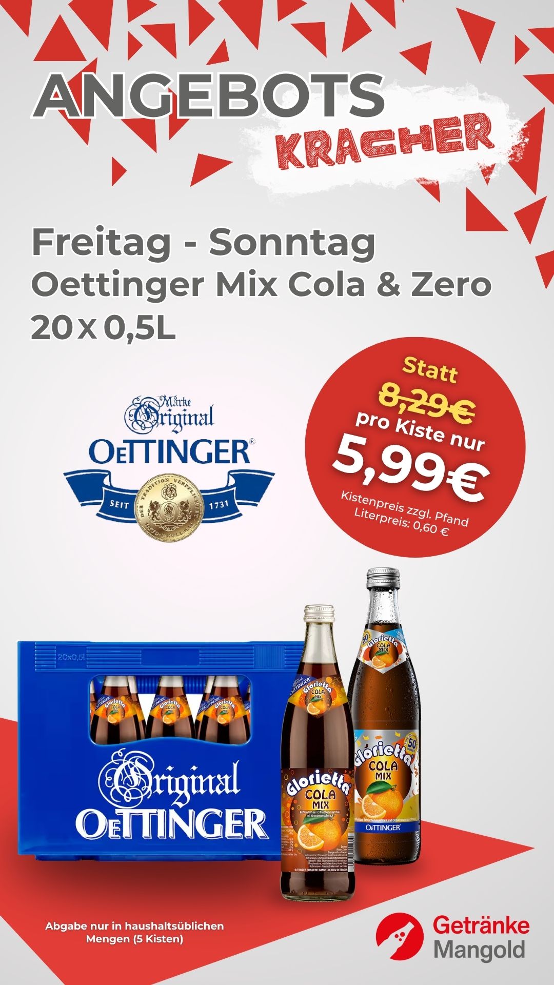 Angebotskracher_Oettinger Mix Cola_KW41